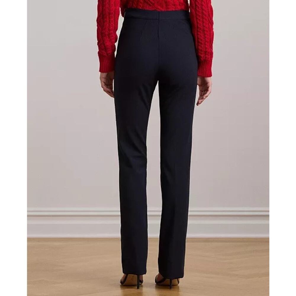 LAUREN RALPH LAUREN Women's Double Faced Crepe Sailor Pants SZ 6 - Picture 2 of 10